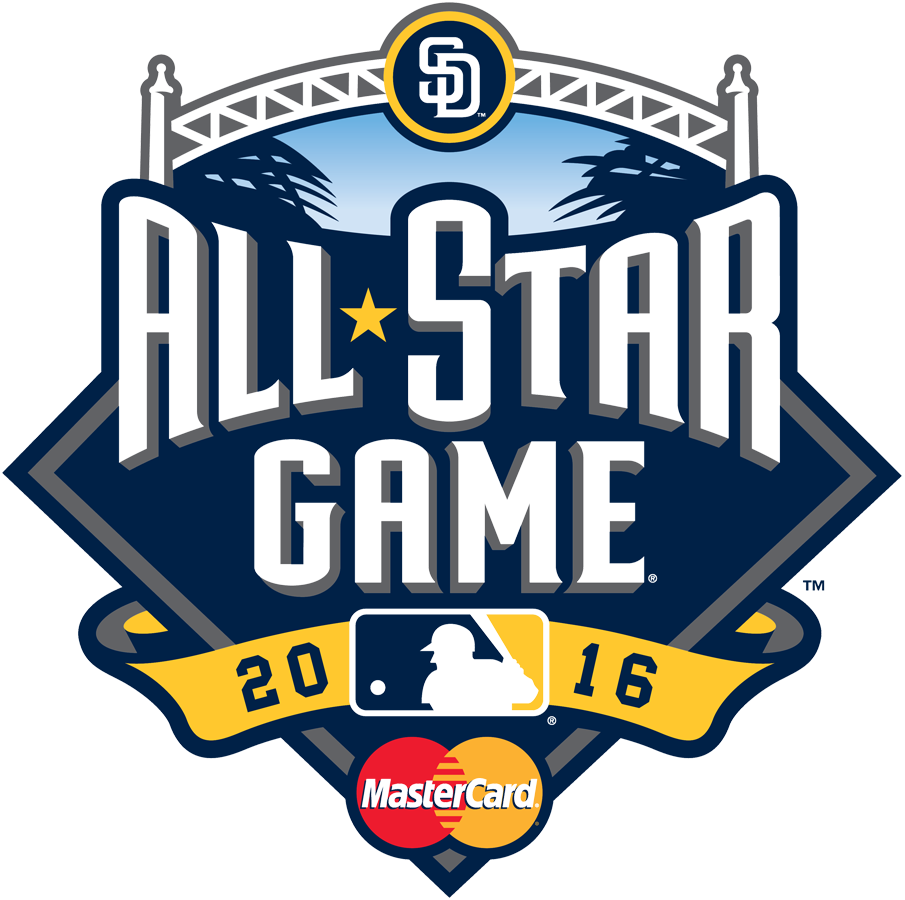 MLB All-Star Game 2016 Sponsored Logo iron on transfers for clothing